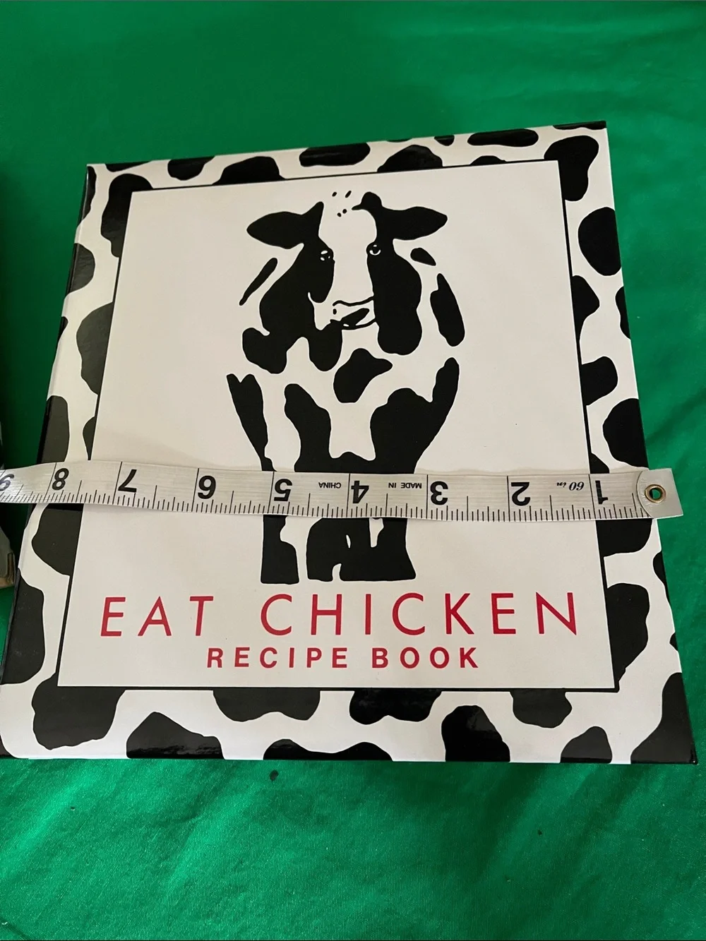Eat Chicken Recipe Book - Black & White